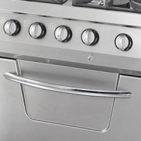 Heavy Duty Fornuis - 4 Pitten - Dubbel - 70 cm Diep - 37 kW - Gas incl. Oven