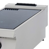 Heavy Duty Kookplaat - 2 Pitten - Infrarood - Enkel - 70 cm Diep - Elektrisch