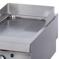 Premium Grillplaat - Glad Chroom - Enkel - 90 cm Diep - Gas
