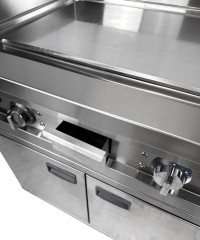 ENT 700 BAKPLAAT EL. CHROOM