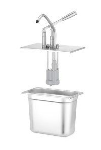 Deksel met pomp voor GN-containers