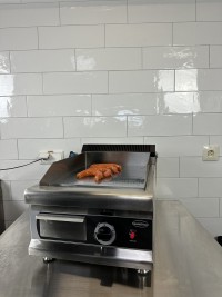 GASBAKPLAAT CHROOM 400