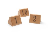 Tafelstandaards genummerd