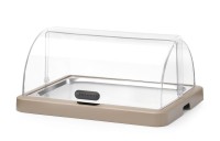 Enkele roll-top koelvitrine Duo UNIQ