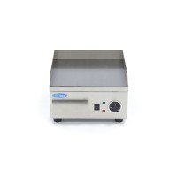 Grillplaat - Glad - 36 cm - incl. Opvangbak