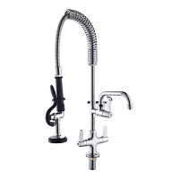 voorspoel-douche m/kraan