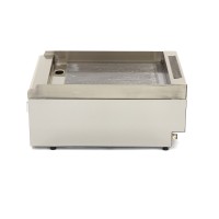 Horeca Grillplaat - Gegroefd - Enkel - 60 cm Diep - Gas