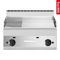 bakplaat |glad-geribbeld|