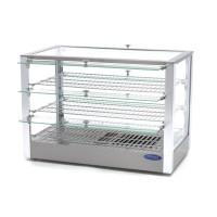 Warmhoudvitrine - 115 L - 70 cm - 3 Niveaus