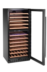Wijnkoeler, 2 zones, 124 flessen