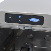 Glazenspoelmachine - 35 x 35 cm - met Afvoer-, Glansspoel- en Zeeppomp - Digitaal Display - 230V