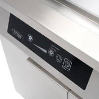 Inductie Grillplaat 700 - Glad en Gegroefd - 10000W - Dubbel - met Onderstel