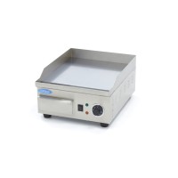 Grillplaat - Glad Chroom - 36 cm - incl. Opvangbak