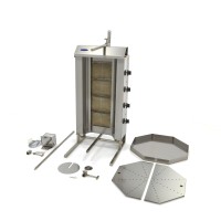 Shoarma Grill - 4 Branders - 50 Kg Vlees - Gas