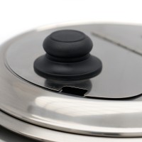 Soepketel - 13 L - Uitneembare binnenpan - met Dekselklep & Lepeluitsparing