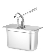 Deksel met pomp voor GN-containers