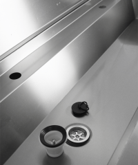 RVS WASBAK 3-KR 1800MM