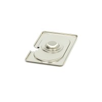 Gastronorm Deksel - 1/9 GN - RVS - met Uitsparing