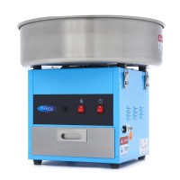 Suikerspinmachine – Ø 52 cm – Blauw