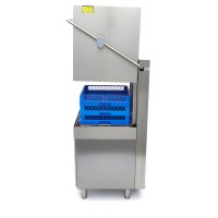 Doorschuifvaatwasser - 50 x 50 cm - met Glansspoel- en Zeeppomp - Digitaal Display - 400V