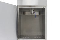 Frituurpan - 16 L - 1 Mand - met Tapkraan en Opbergruimte - 400V