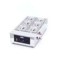 Chocoladesmelter - 6 x 1/6 GN 10 cm