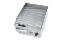 Grillplaat - Gegroefd - 36 cm - incl. Opvangbak