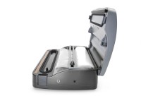 Vacuüm verpakkingsmachine voor zakken op rol.