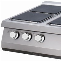 Premium Kookplaat - 6 Pitten - Driedubbel - 90 cm Diep - Elektrisch