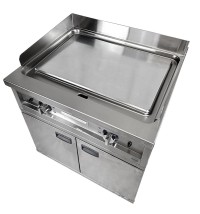 ENT 700 BAKPLAAT EL. CHROOM