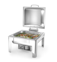 Chafing dish GN 2/3 satin finish