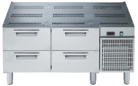 KOELONDERBOUW MET 4 LADEN 1/1-100GN, 1200 MM, R290