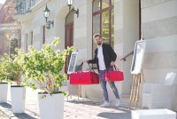 Pizza transport tas 45 cm