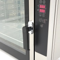 Combisteamer - 6 Bakken (1/1 GN / 60 x 40 cm) - Digitaal Display - 400V