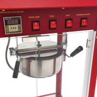 Popcorn Machine – 150 gr – met Warmhoudvitrine