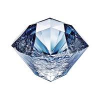 IJsblokjesvorm edelstenen