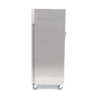 Koelkast - 600 L - 3 Verstelbare Roosters (2/1 GN) - Rvs - op Wielen