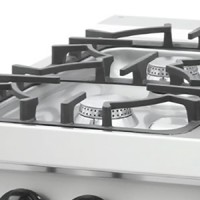 Heavy Duty Kookplaat - 2 Pitten - Enkel - 70 cm Diep - Gas