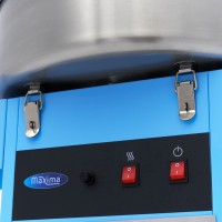 Suikerspinmachine – Ø 52 cm – Blauw – met Onderstel