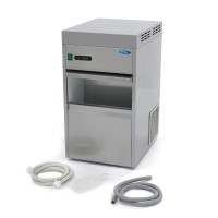 Schilferijsmachine - 50 Kg/24 u - Crushed ice - Watergekoeld