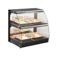 Warmhoudvitrine Quartz tweelaags
