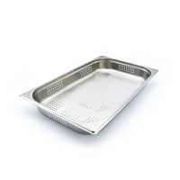 Gastronorm Bak - 1/1 GN - 6,5 cm Diep - RVS - Geperforeerd