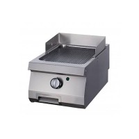 Heavy Duty Grillplaat - Gegroefd - Enkel - 70 cm Diep - Gas