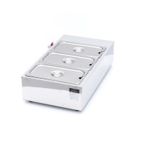 Chocoladesmelter - 3 x 1/3 GN 10 cm