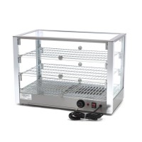 Warmhoudvitrine - 115 L - 70 cm - 3 Niveaus