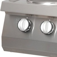 Heavy Duty Kookplaat - 2 Pitten - Enkel - 70 cm Diep - Elektrisch