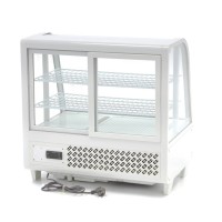 Gebaksvitrine - 100 L - 68 cm - Wit