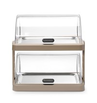 Koeldisplay met dubbele roltop Duo, UNIQ