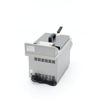 Frituurpan - 8 L - 1 Mand - Inductie - Liftsysteem - met Tapkraan