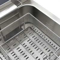 Frituurpan - 16 L - 1 Mand - met Tapkraan en Opbergruimte - 230V